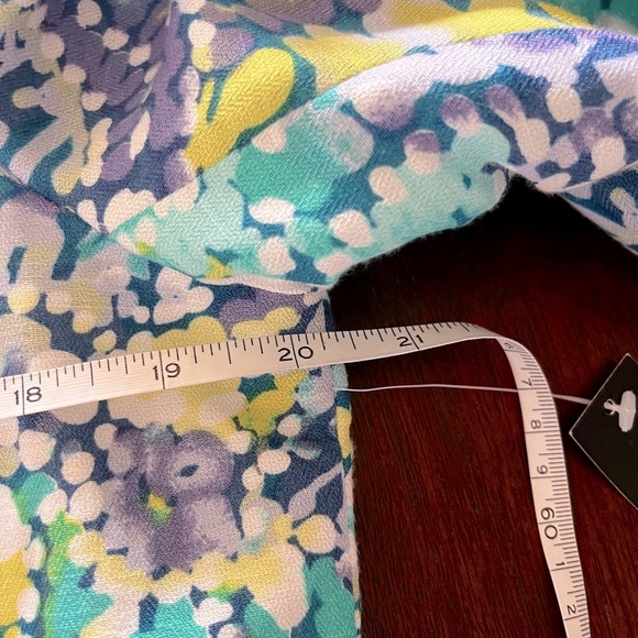 NWT Parisian Signature snap button long sleeve mosaic beautiful colorful jacket - Picture 5 of 11